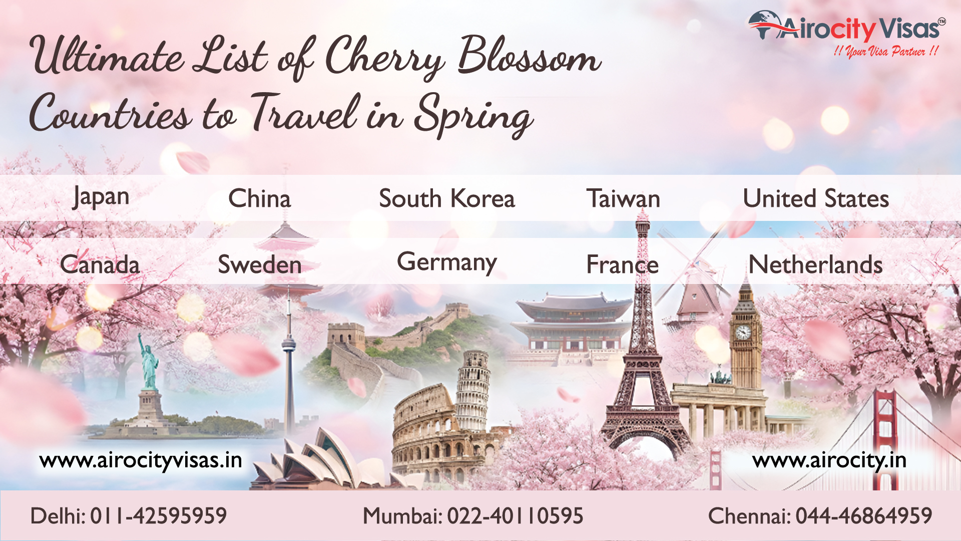 cherry blossom countries
